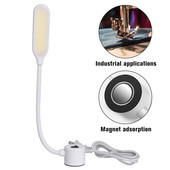 Šujmašīnas darba vieglais rūpnieciskais apgaismojums COB/SMD elastīgais gaismas darba virpas rotējošais lampas caurules magnēta apgaismojums