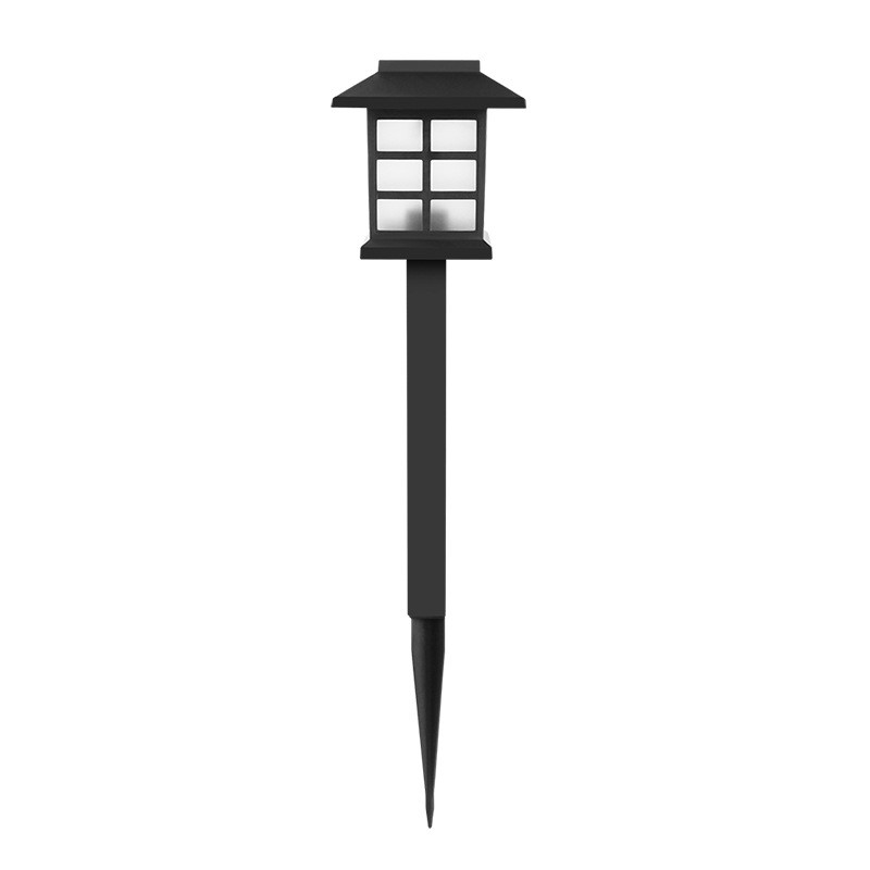 2 buc. Lumină solară cu LED-uri pentru gazon, în aer liber, rezistentă la ploaie, lumină pentru casă mică, lumină solară mini, lumină pentru palat mic, lumină pentru grădină
