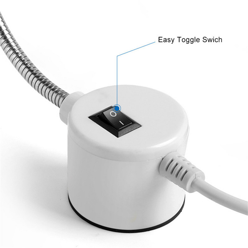 AC100-240V aptumšojams 21/28 LED LED šujmašīna Nakts gaismas darba lampas ieslēgšanas/izslēgšanas virpas, urbjpreses darbagalds