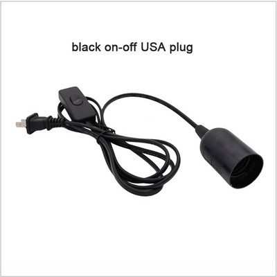 Lampă de creștere cu LED alb negru cu spectru complet 6W 15W 20W 26W Lumină pentru plante de interior E27 Lampă de creștere reglabilă suspendată