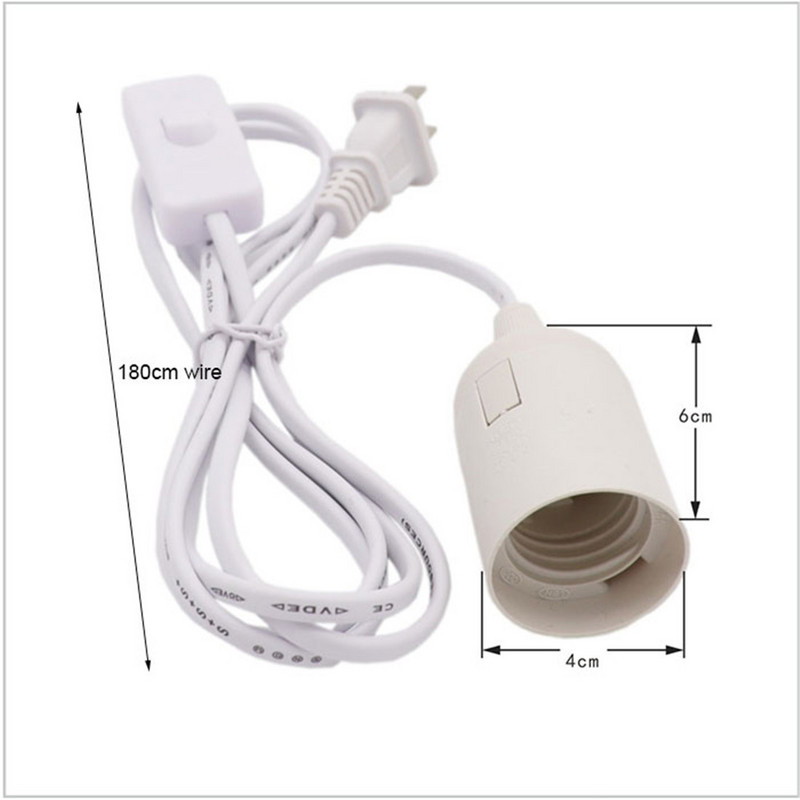 Lampă de creștere cu LED alb negru cu spectru complet 6W 15W 20W 26W Lumină pentru plante de interior E27 Lampă de creștere reglabilă suspendată