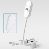 24 led šujmašīnas viegla magnētiskā pamatne, aptumšojama elastīga darba lampa, daudzfunkcionāla nomaināma lampas paneļa rūpnieciskā lampa