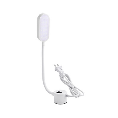 24 led šujmašīnas viegla magnētiskā pamatne, aptumšojama elastīga darba lampa, daudzfunkcionāla nomaināma lampas paneļa rūpnieciskā lampa