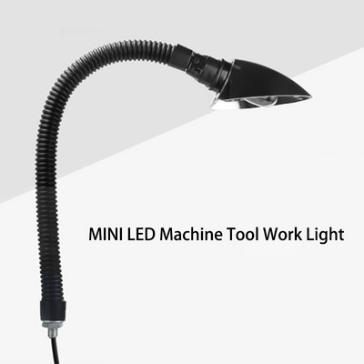 MINI LED gépi munkalámpa cserélhető izzó fúrógép világítással mechanikus könnyűipari gép asztali kis lámpa