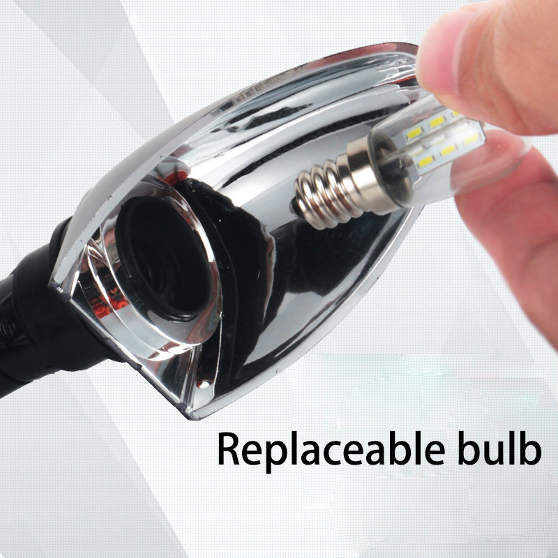 MINI LED staklių darbo lemputė su keičiama lempučių gręžimo staklių apšvietimu Mechaninė lengvosios pramonės mašinų stalo maža lempa