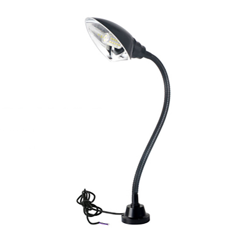 MINI LED staklių darbo lemputė su keičiama lempučių gręžimo staklių apšvietimu Mechaninė lengvosios pramonės mašinų stalo maža lempa