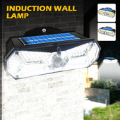 LED-es napelemes kültéri PIR mozgásérzékelő vízálló napfény újrafelhasználható fényes kerti otthoni világítás Soalr utcai lámpa