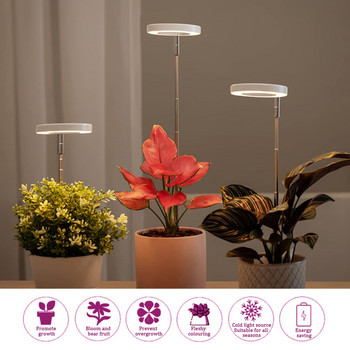 LED вътрешни разсадни лампи Пълен спектър енергоспестяващи лампи за осветление за растеж на растенията с ниска консумация на енергия USB лампи за фито отглеждане