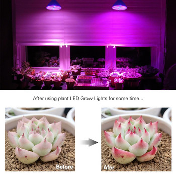 60 126 200 LED Grow Bulb for Plant Flower Growing Vegetable Indoor Hydroponics Grow Lamp E27 AC85V-265V
