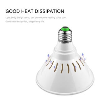 60 126 200 LED Grow Bulb for Plant Flower Growing Vegetable Indoor Hydroponics Grow Lamp E27 AC85V-265V