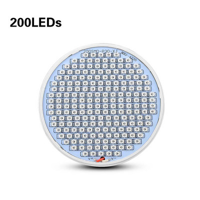 60 126 200 LED Grow lambipirn taimede lillede juurviljade kasvatamiseks siseruumides kasvuhoone hüdropoonika kasvulamp E27 AC85V-265V