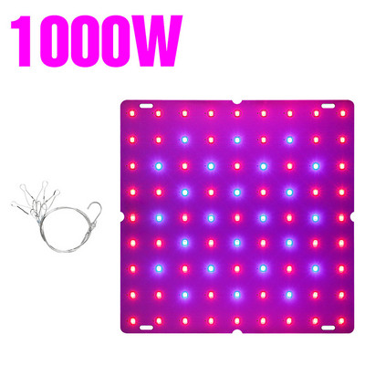 1000W 1500W täisspektriga LED fütolamp seemikute lilledele kasvuhoonetaimedele 81 169 ledi punase sinise paneeliga LED kasvuvalgusti