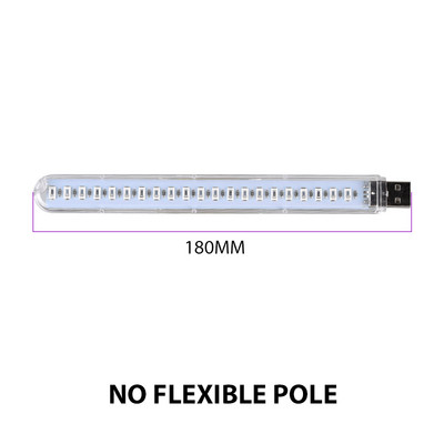 LED Grow Light Elastīga USB pilna spektra augu sarkana lampa zila Phyto 5V iekštelpām ziediem stādu siltumnīcu audzēšanas lampas