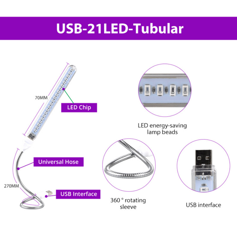 LED Grow Light Elastīga USB pilna spektra augu sarkana lampa zila Phyto 5V iekštelpām ziediem stādu siltumnīcu audzēšanas lampas