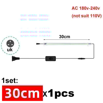 220V LED Taimelill Kasva valgust päikesevalgustoru Phyto lamp telkkast Valguskasvatus Kasvuhoone 220V hüdrokomplekt veg Siseaed c1