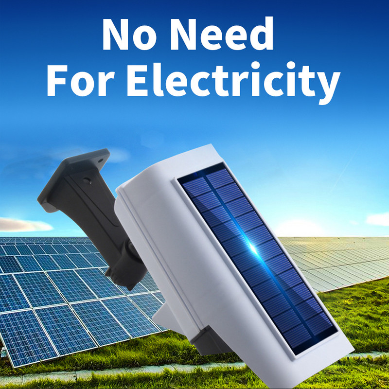 Manekena kamera āra saules gaismas Foco LED saules prožektoru kustības sensors 3 režīmi bezvadu ūdensnecaurlaidīgs dārza drošības apgaismojums