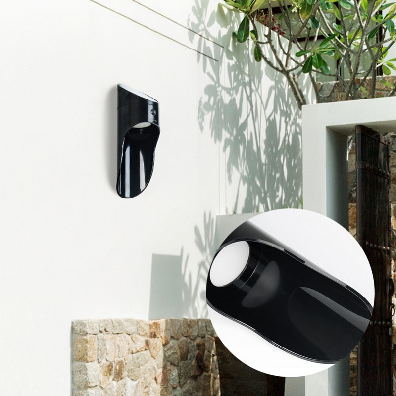 Lampă de perete KHLITEC LED cu energie solară cu senzor pentru cuptor cu microunde, 15 LED-uri, în aer liber, impermeabilă, energie, stradă, curte, casă, grădină, lampă de securitate