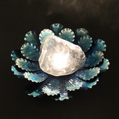 Ar LED saules enerģiju darbināma ziedu gaisma mākslīgā lotosa formas peldošā strūklaka dīķis dārzs baseins nakts mājas dekorēšana saules baseina lampa