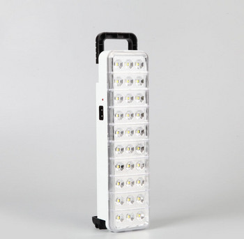 LED Αδιάβροχος φακός έκτακτης ανάγκης mini 30 LED 2 Λειτουργία επαναφορτιζόμενη λάμπα φωτός έκτακτης ανάγκης για κατασκήνωση στο σπίτι σε εξωτερικό χώρο