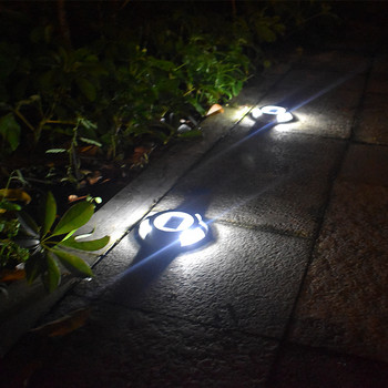 Слънчева LED докинг пътека Deck Road Stud Maker Light Водоустойчиви охранителни светлини Лампа Външна алея Пътека Двор Градина Стъпка Лампа