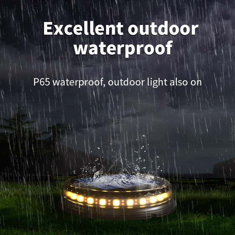 17 LED saules gaisma āra dārza IP65 ūdensnecaurlaidīgi saules gaismas lukturi zāliena celiņam iekšpagalma ainavu dekorēšanai