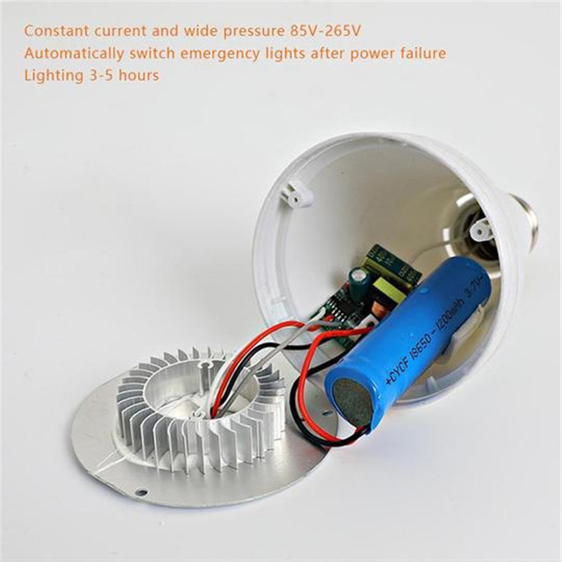 Led Аварийно осветление Интелигентно аварийно осветление с кука за превключване E27 Led крушки за зареждане за домашен ресторант Външно осветление EL