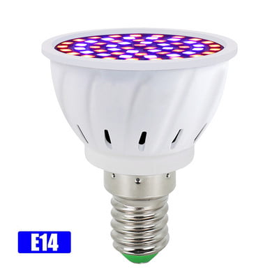 3 buc LED Grow Bec cu spectru complet E27 E14 GU10 MR16 220V Lampă hidroponică cu efect de seră Grow Light pentru plante de interior Phyto Flower Lamp