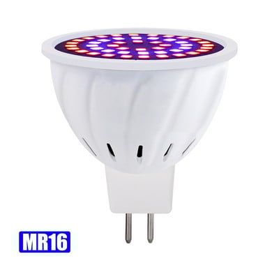 3 buc LED Grow Bec cu spectru complet E27 E14 GU10 MR16 220V Lampă hidroponică cu efect de seră Grow Light pentru plante de interior Phyto Flower Lamp