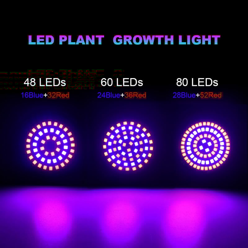 3 buc LED Grow Bec cu spectru complet E27 E14 GU10 MR16 220V Lampă hidroponică cu efect de seră Grow Light pentru plante de interior Phyto Flower Lamp