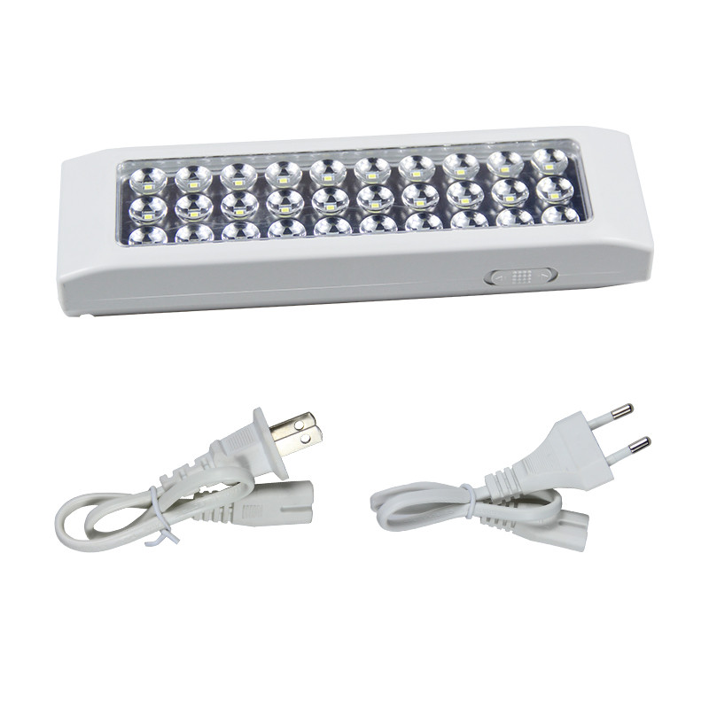 30 LED-i mitmefunktsiooniline taaslaetav LED-turvalamp 2 režiim kodulaagri välitingimustes avariivalgustus voolukatkestuse jaoks