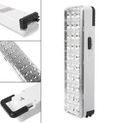 1 sada 30LED multifunkčného núdzového svetla, nabíjateľná LED bezpečnostná lampa, 2 režimy pre domáce kempovanie a vonkajšie použitie
