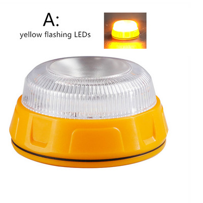 LED V16 saugaus eismo įspėjamieji žibintai LED darbo lempa Lauko apšvietimas Automobilio avariniai SOS žibintai Magnetiniai automobilio švyturėliai