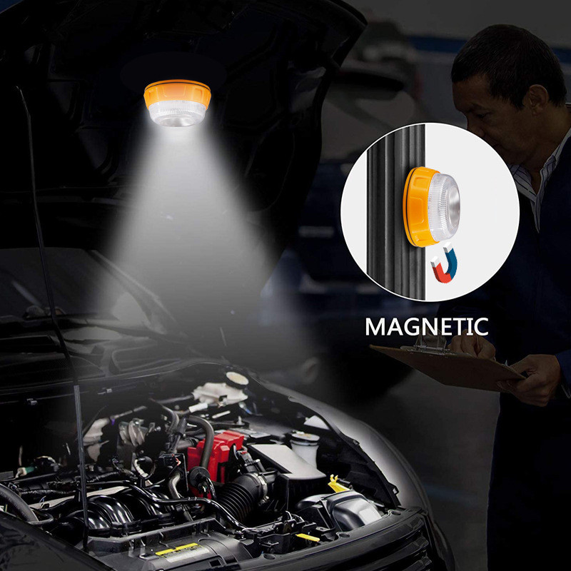 LED V16 saugaus eismo įspėjamieji žibintai LED darbo lempa Lauko apšvietimas Automobilio avariniai SOS žibintai Magnetiniai automobilio švyturėliai