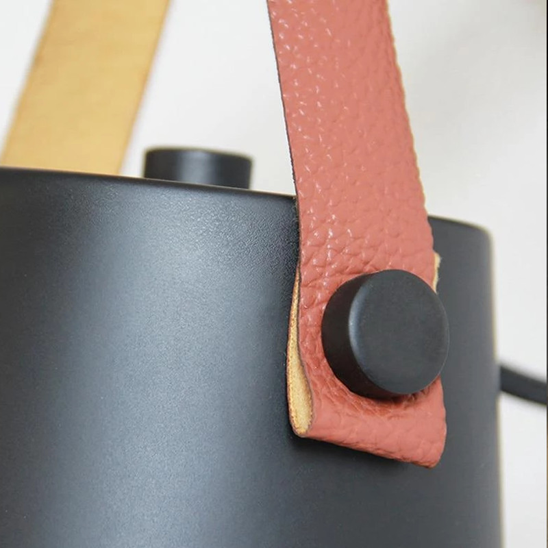 Šiuolaikiniai 5W LED sieniniai šviestuvai prie lovos dizainerių sukurta svetainė Nordic Belt mediniai sieniniai šviestuvai E27 110-240V