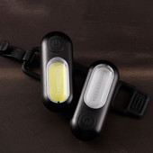 Светлина за велосипед USB акумулаторна задна светлина Планински велосипед LED задни светлини Светкавица COB Предупредителна светлина Нощно колоездене Индукционна лампа за велосипед