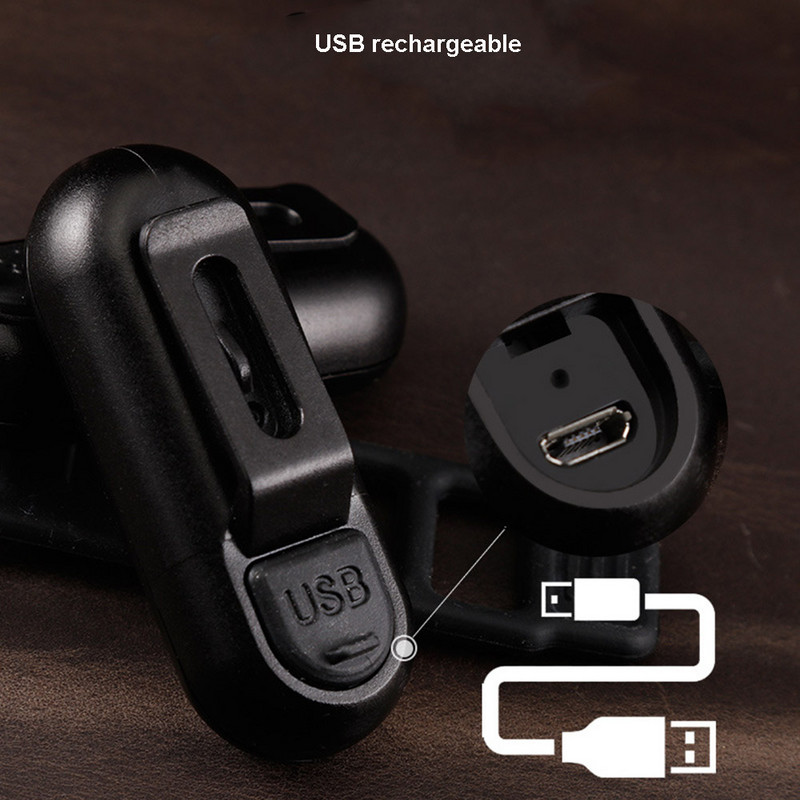 Светлина за велосипед USB акумулаторна задна светлина Планински велосипед LED задни светлини Светкавица COB Предупредителна светлина Нощно колоездене Индукционна лампа за велосипед