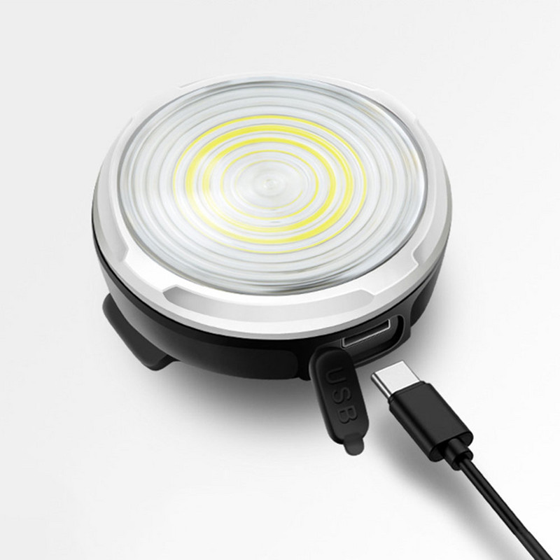 Светлина за велосипед USB акумулаторна задна светлина Планински велосипед LED задни светлини Светкавица COB Предупредителна светлина Нощно колоездене Индукционна лампа за велосипед