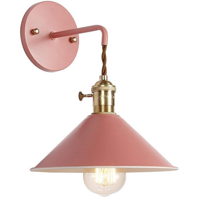 Lampă de perete modernă cu LED Artă din fier Restaurant Cafe Decorație Macarons Lampă Living Dormitor Culoar Scări Noptieră Home Decor