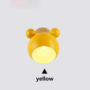 Moderne zidne svjetiljke Cartoon Mickey Styling Coloful zidni svijećnjaci Kuhinja Restoran Macaroon Dekorativna noćna lampa E27