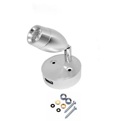 DC 12V 24V LED siselugemistuli Smart Touchiga hämardatava seinalambiga USB-laadimisport Magamistoa seinavalgusti