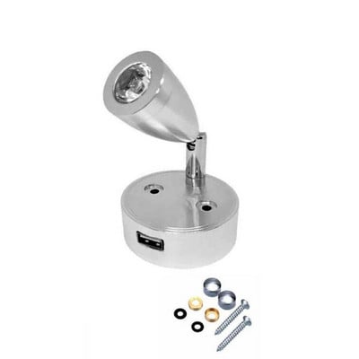 DC 12V 24V LED siselugemistuli Smart Touchiga hämardatava seinalambiga USB-laadimisport Magamistoa seinavalgusti