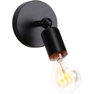 Vintage Retro fali lámpa Lámpa éjjeli lámpához Hálószoba padlás folyosó Lépcső Lakásdekoráció Vas beltéri E27 LED lámpatest