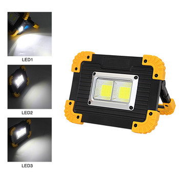 Φορητό USB Επαναφορτιζόμενος φακός COB LED Μίνι Φωτιστικά Σκηνής Φωτιστικό Κάμπινγκ Φανάρι ψαρέματος Φωτισμός επισκευής εξωτερικού χώρου εργασίας