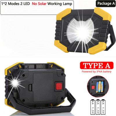 300 W LED kaasaskantav kohtvalgusti 8000 lm ülihele LED töövalgusti, laetav Camping Lampe taktikalise taskulampi LED taskulamp