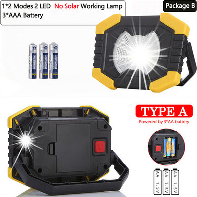 300 W LED kaasaskantav kohtvalgusti 8000 lm ülihele LED töövalgusti, laetav Camping Lampe taktikalise taskulampi LED taskulamp