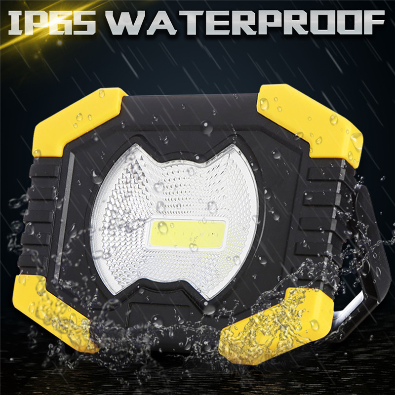 300 W LED nešiojamas prožektorius 8000 lm itin ryškus LED darbinis žibintas, įkraunamas stovyklavimo lempai, taktiniam žibintuvėliui