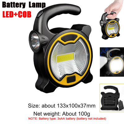 6 pārnesumu uzlādējama lampa, ūdensnecaurlaidīga pārnēsājama kempinga laterna saules USB kempinga gaismas pārnēsājams lukturītis āra 500LM