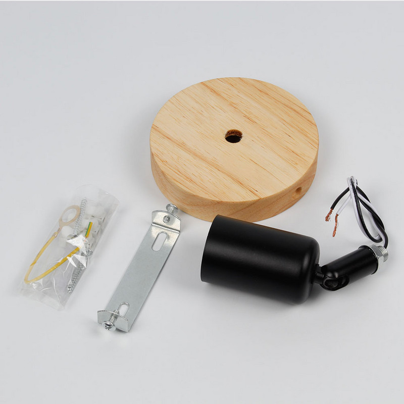 LED fali lámpa Modern fa lámpa Nordic Loft stílusú lámpák Ipari vintage vas fali lámpa bárba kávézóba étterembe otthoni világítás