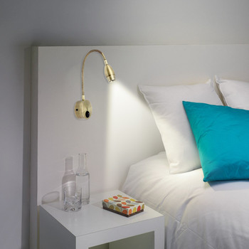 Стенна лампа Спалня за четене Модерна LED стенна лампа с превключвател Нощно легло Стенни лампи за всекидневна Апликация Pared