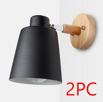 Fali lámpák kapcsolóval éjjeli fali lámpa Modern falilámpa Nordic hálószobához Macaroon 6 színes kormányfej E27 85-285V